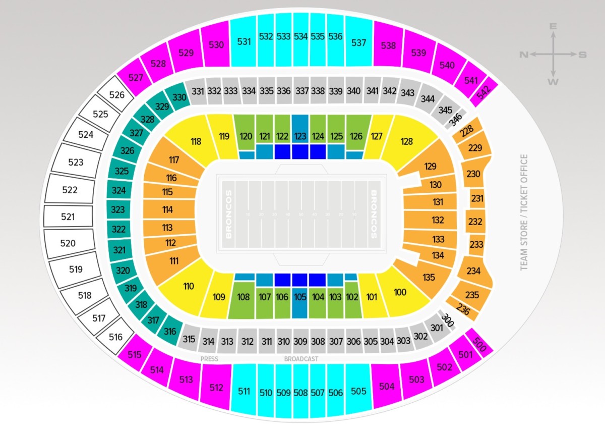 Denver Broncos Seating Chart 052020 1200x854 