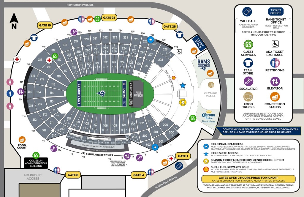 Los_Angles_Rams_Seating_Chart_052020 Touchdown Trips