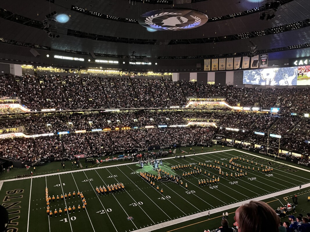 View in the Superdome